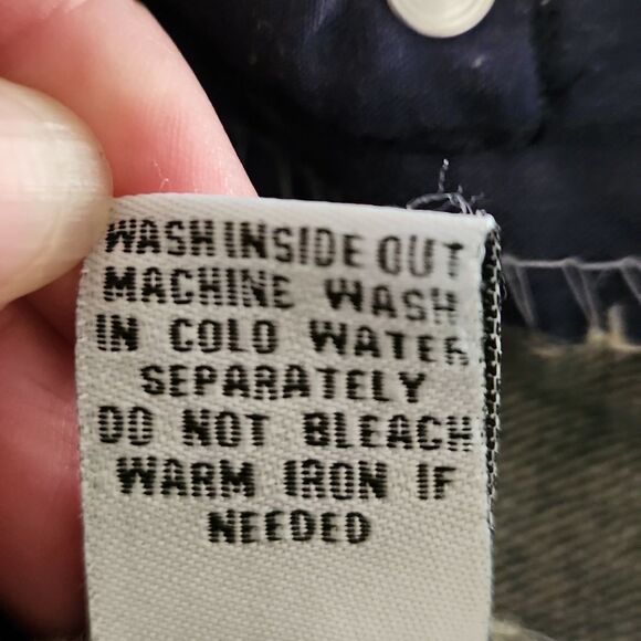 Love Republic Juniors Medium denim jeans vest with animal print - Picture 8 of 8